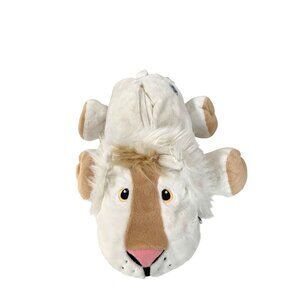 Stuffies Large White Lion Champ Plush Pockets Jumbo 21 in length 2013 Stuffed An